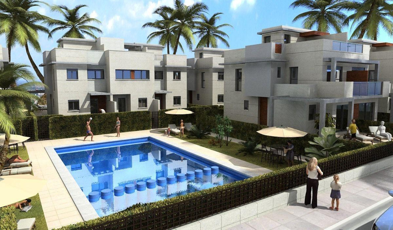 Obra nueva - Villa independiente - Puerto de Mazarron - Mar De Plata