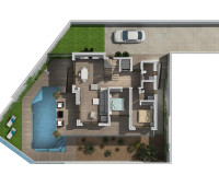 Obra nueva - Villa independiente - Rojales - Golf La Marquesa (Ciudad Quesada)
