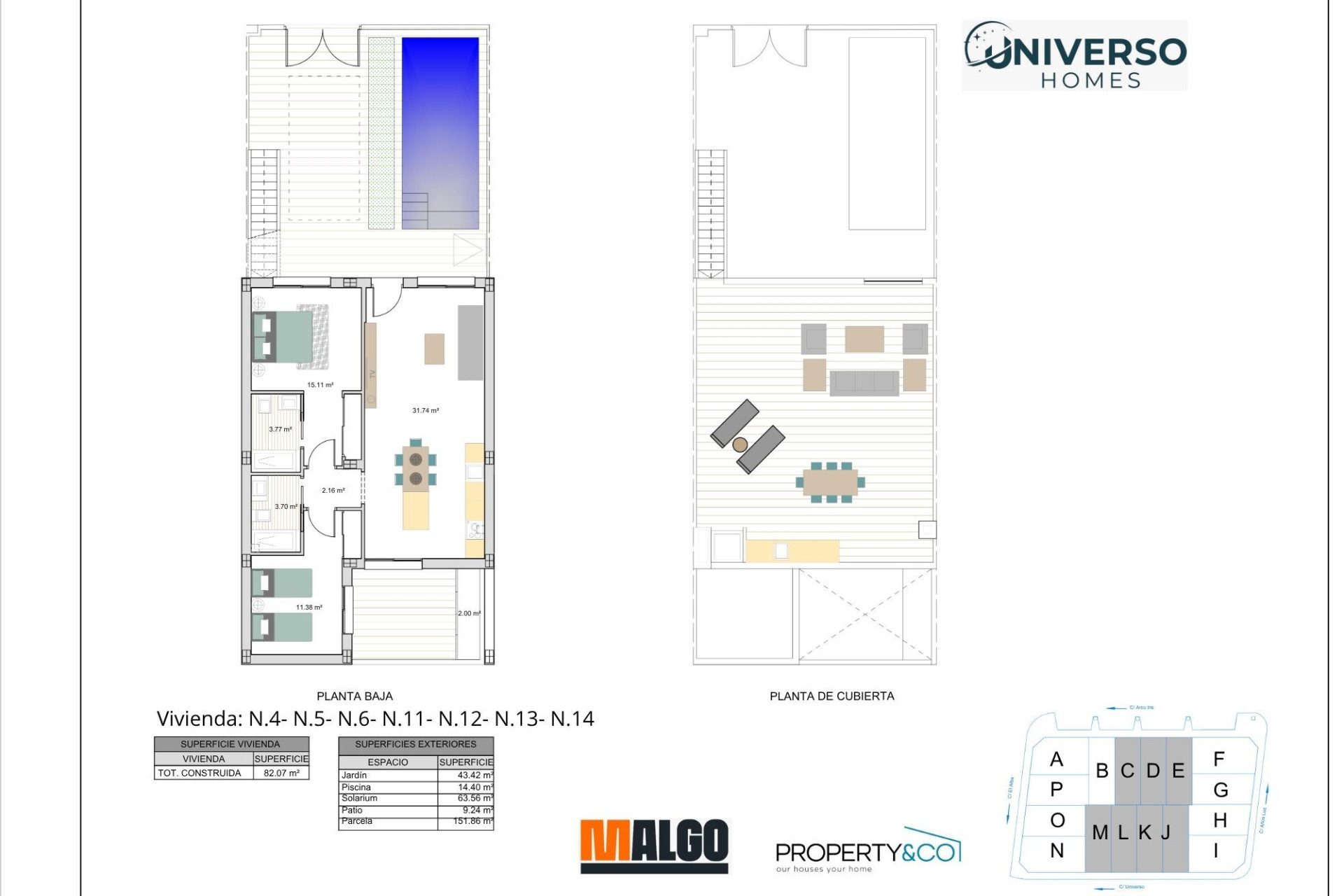 Obra nueva - Villa independiente - roldan