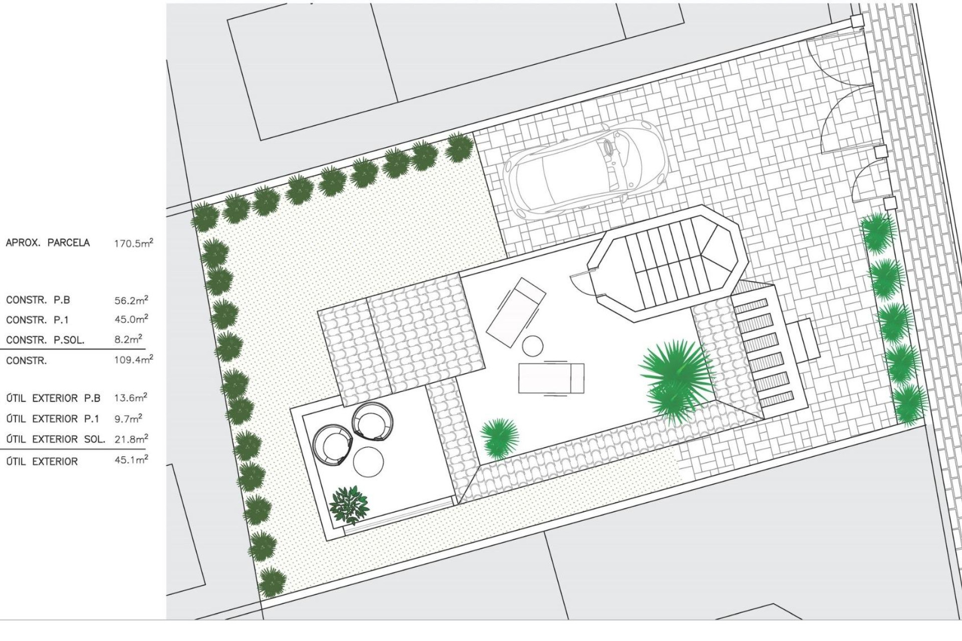 Obra nueva - Villa independiente - San Fulgencio - El Oasis