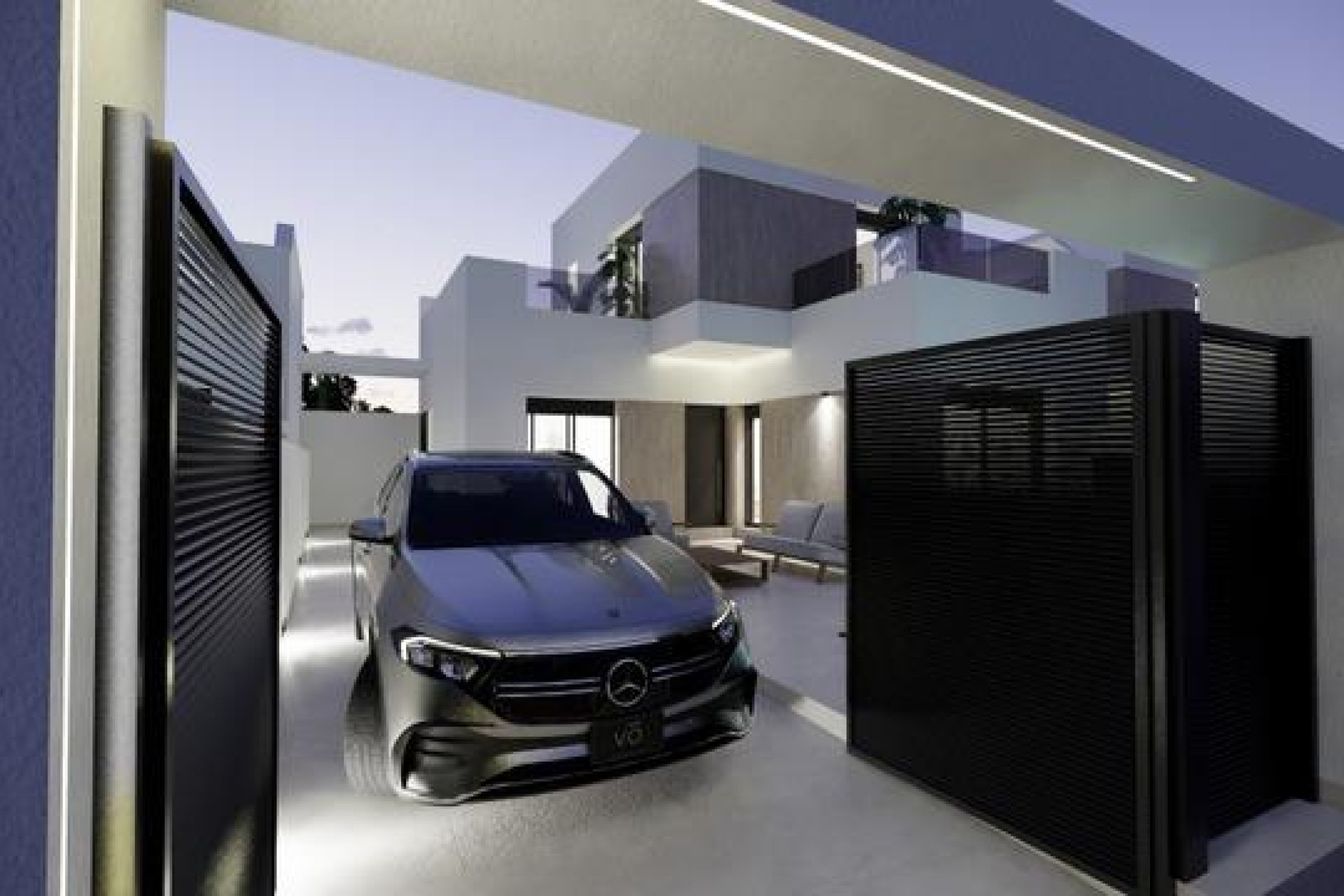 Obra nueva - Villa independiente - San Fulgencio - Polideportivo