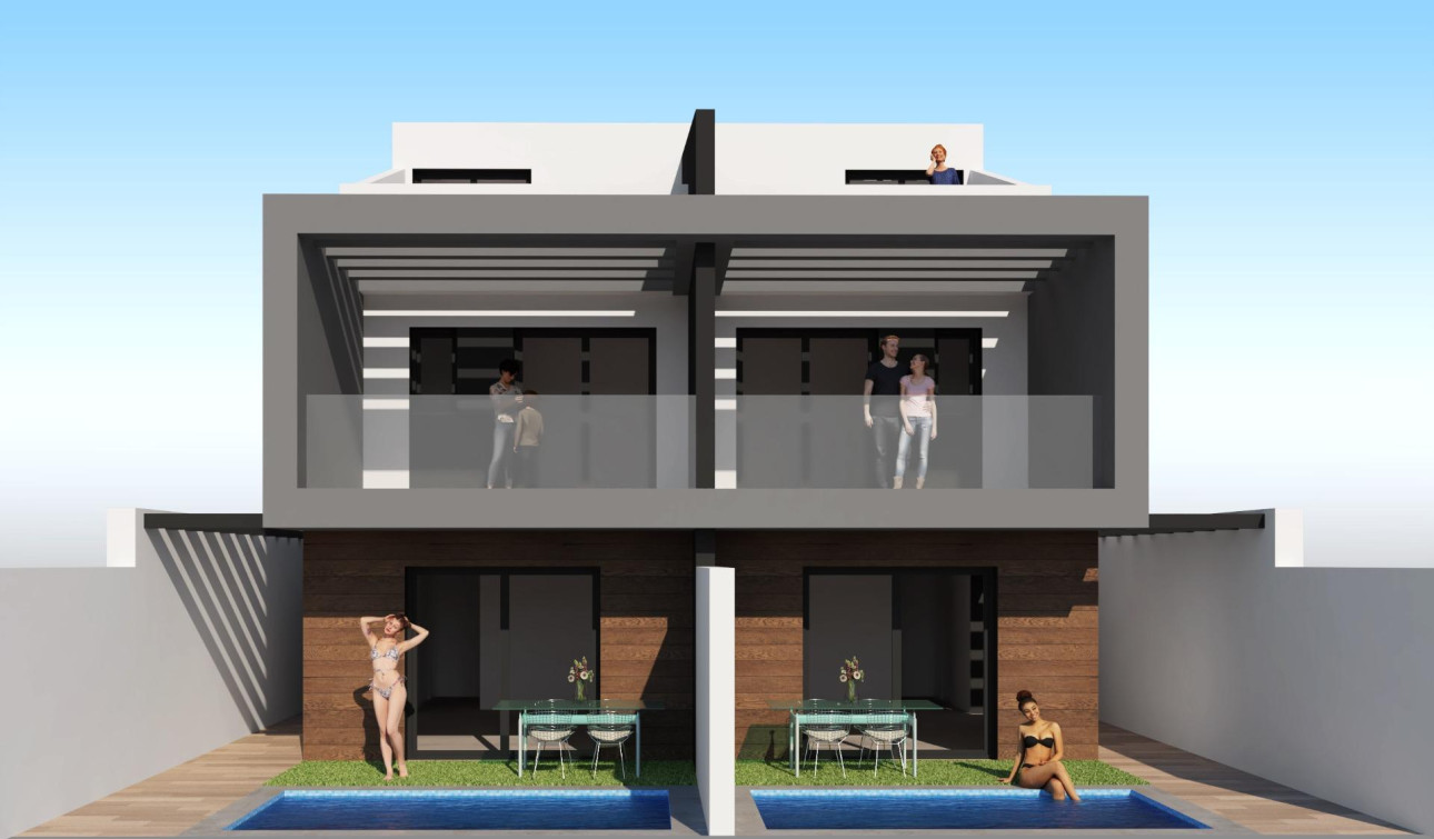 Obra nueva - Villa independiente - San Javier - Santiago De La Ribera