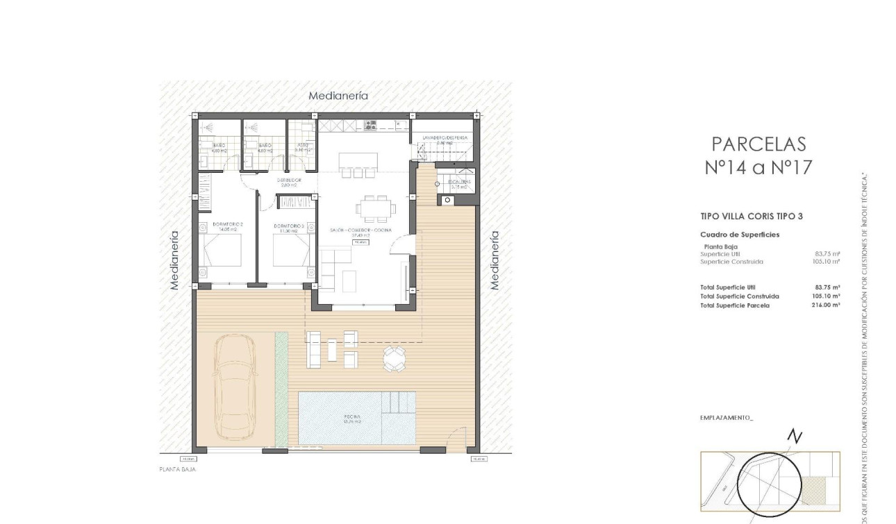 Obra nueva - Villa independiente - San Juan de los Terreros - San Juan De Los Terreros