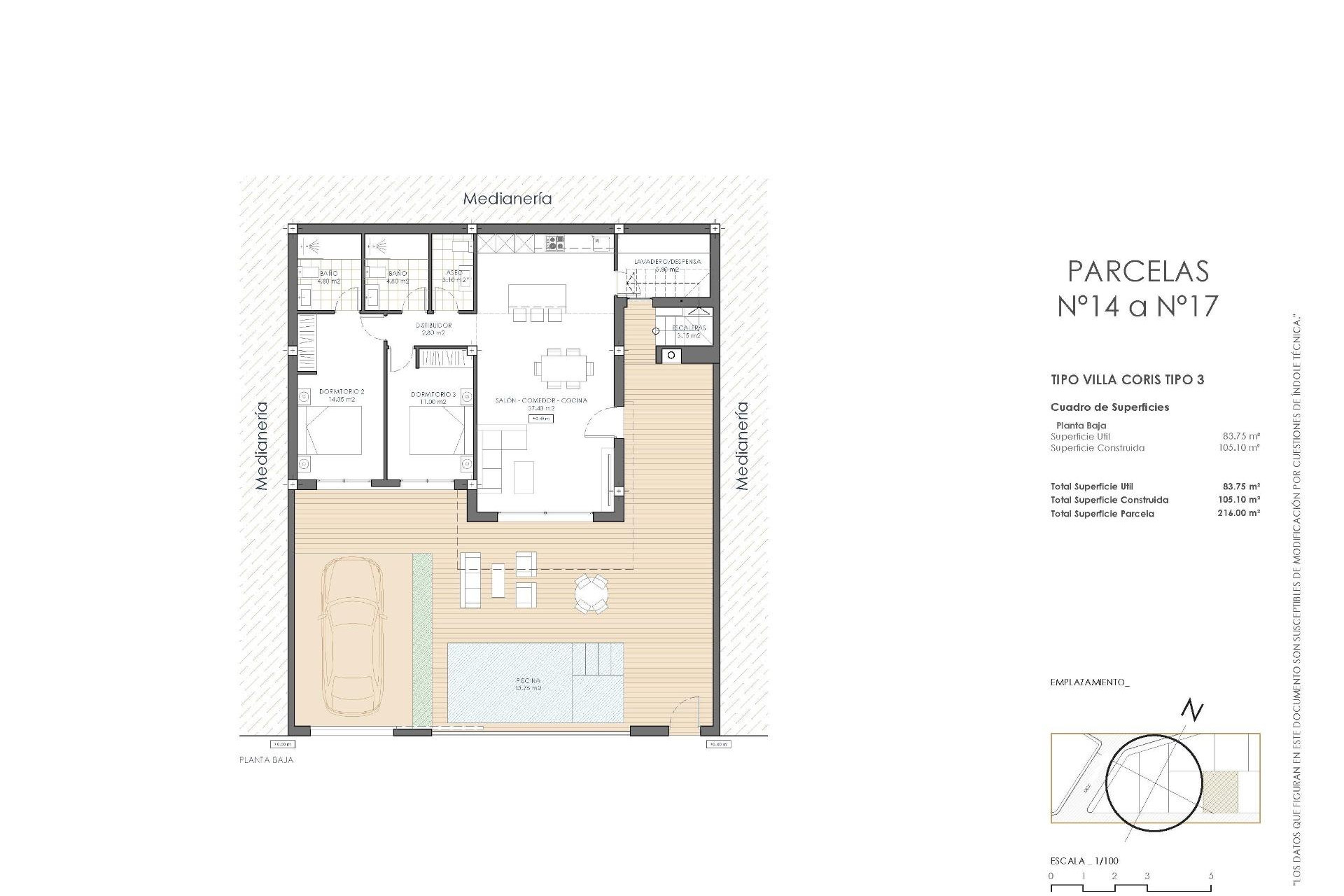 Obra nueva - Villa independiente - San Juan de los Terreros - San Juan De Los Terreros