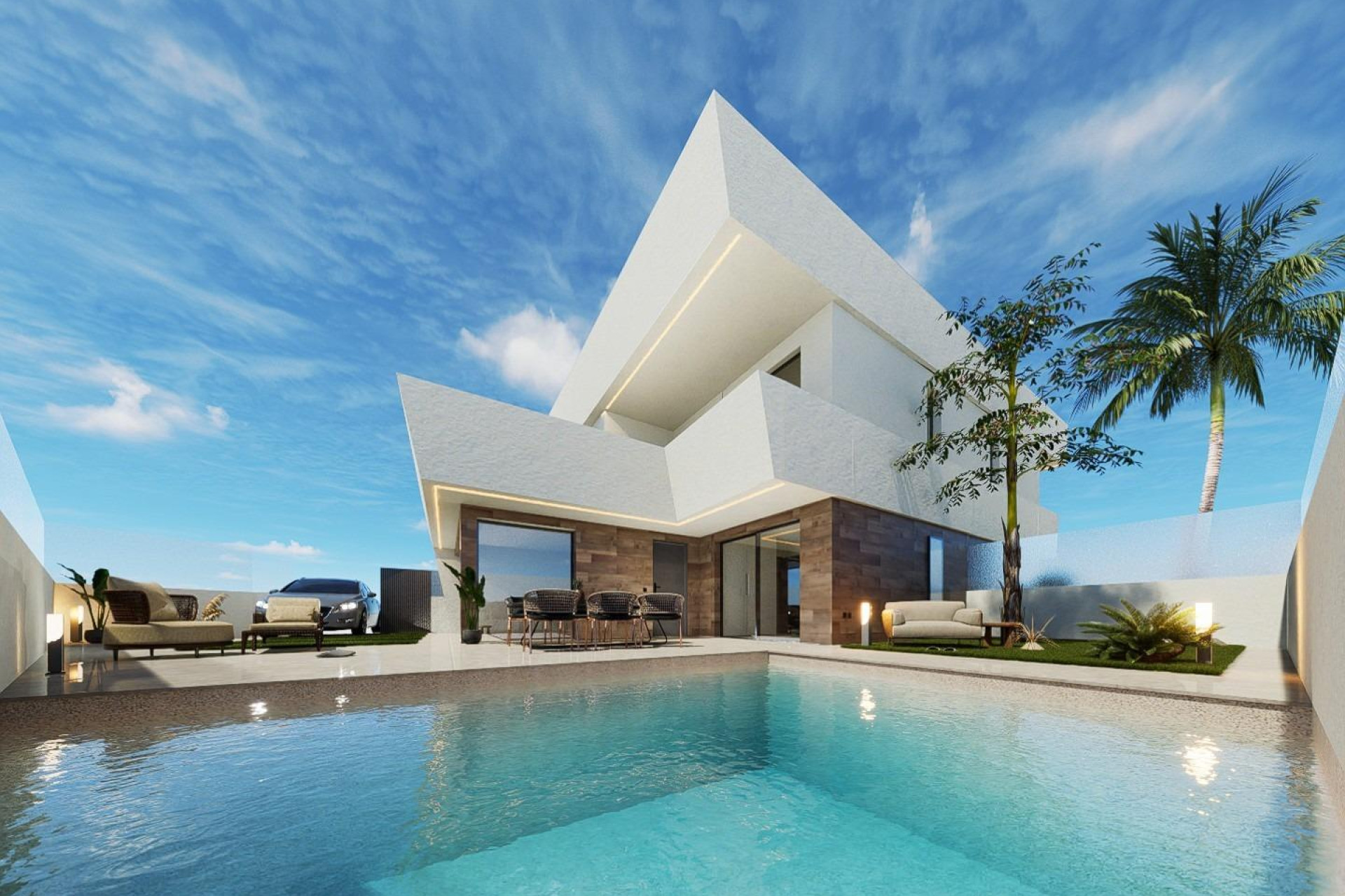 Obra nueva - Villa independiente - San Pedro del Pinatar - Centro