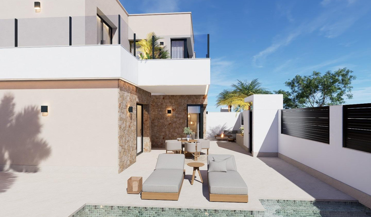 Obra nueva - Villa independiente - San Pedro del Pinatar - Los Antolinos