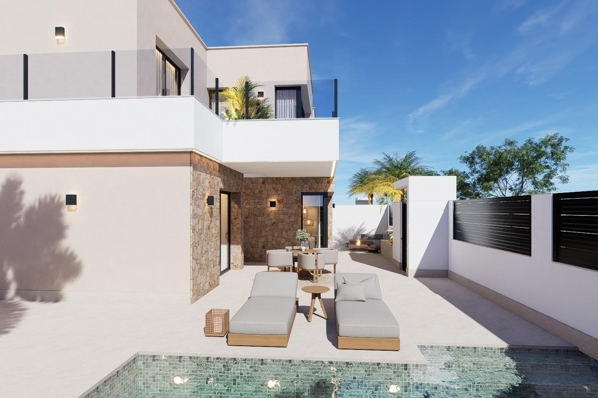 Obra nueva - Villa independiente - San Pedro del Pinatar - Los Antolinos