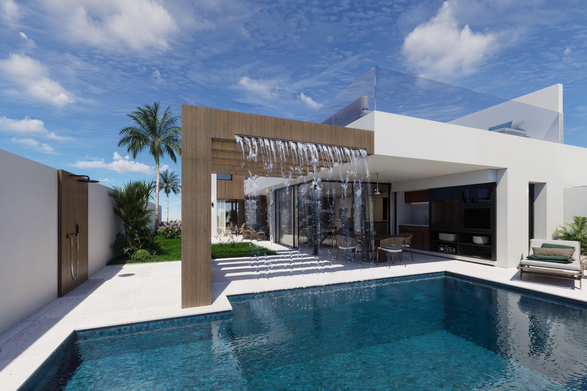 Obra nueva - Villa independiente - santa rosalia