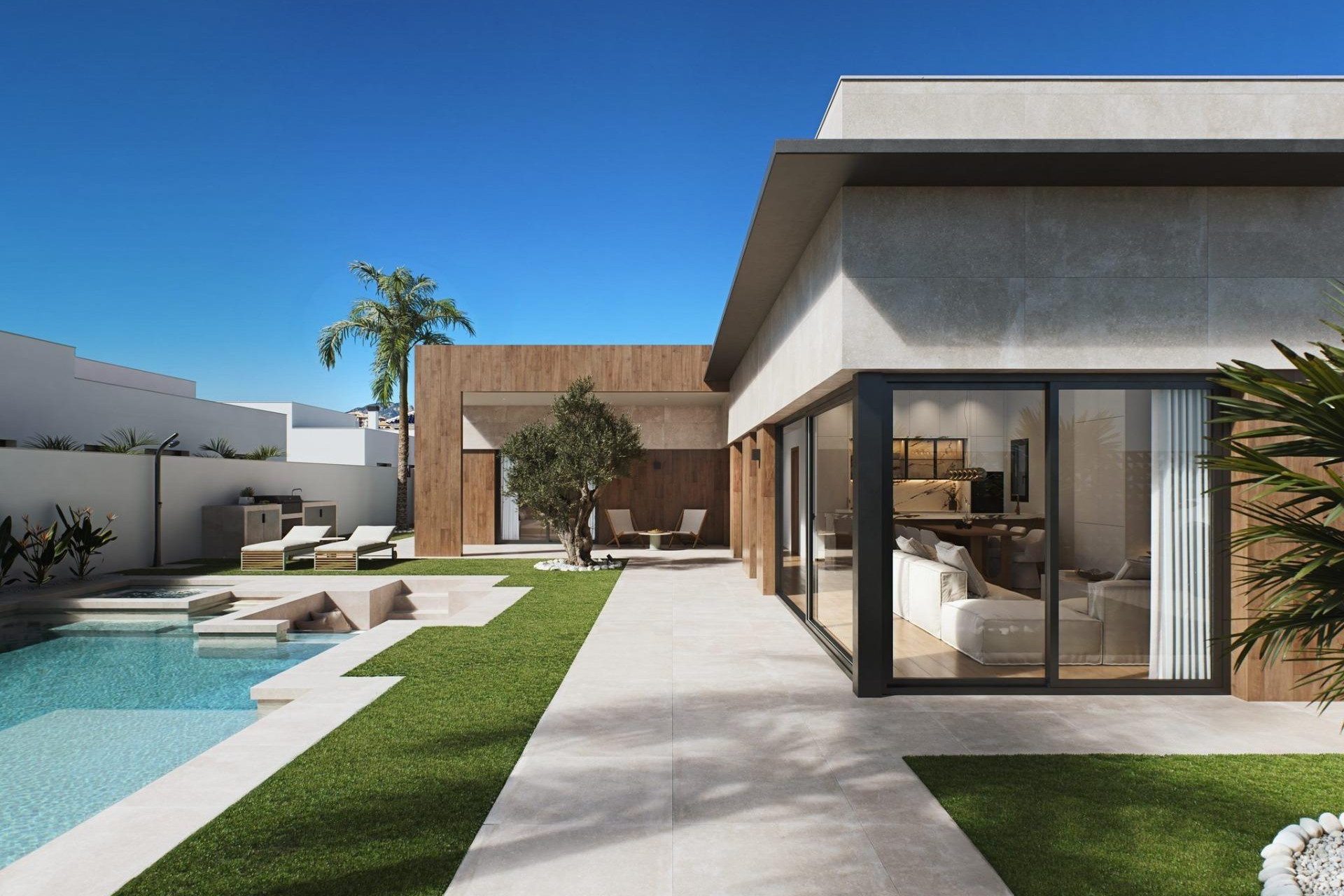 Obra nueva - Villa independiente - Sucina - pueblo