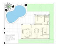Obra nueva - Villa independiente - Torre Pacheco - Roldán