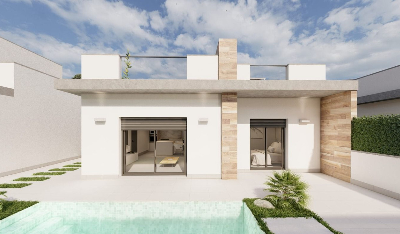 Obra nueva - Villa independiente - Torre Pacheco - Roldán