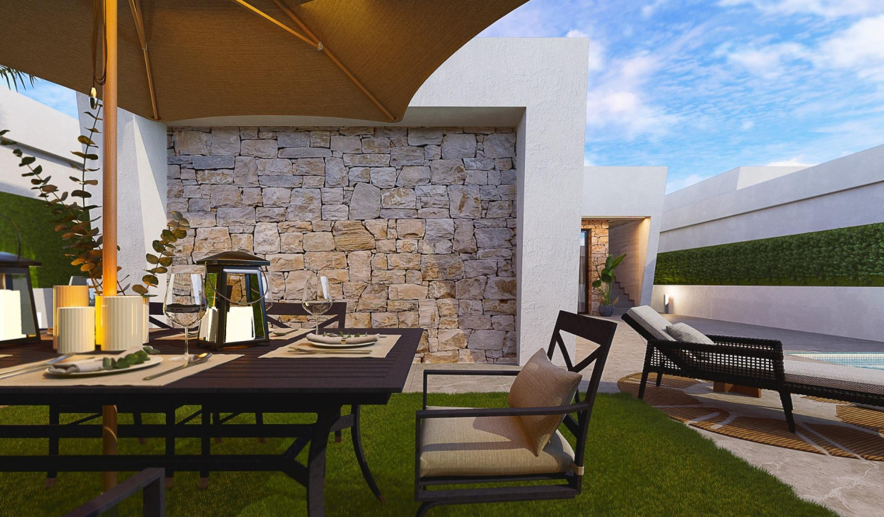 Obra nueva - Villa independiente - Torre Pacheco - Roldán