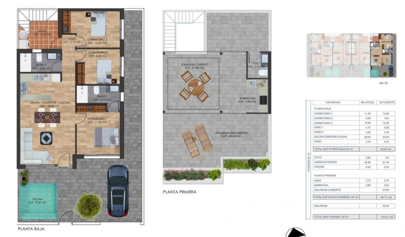 Obra nueva - Villa independiente - Torre Pacheco - Torrepacheco