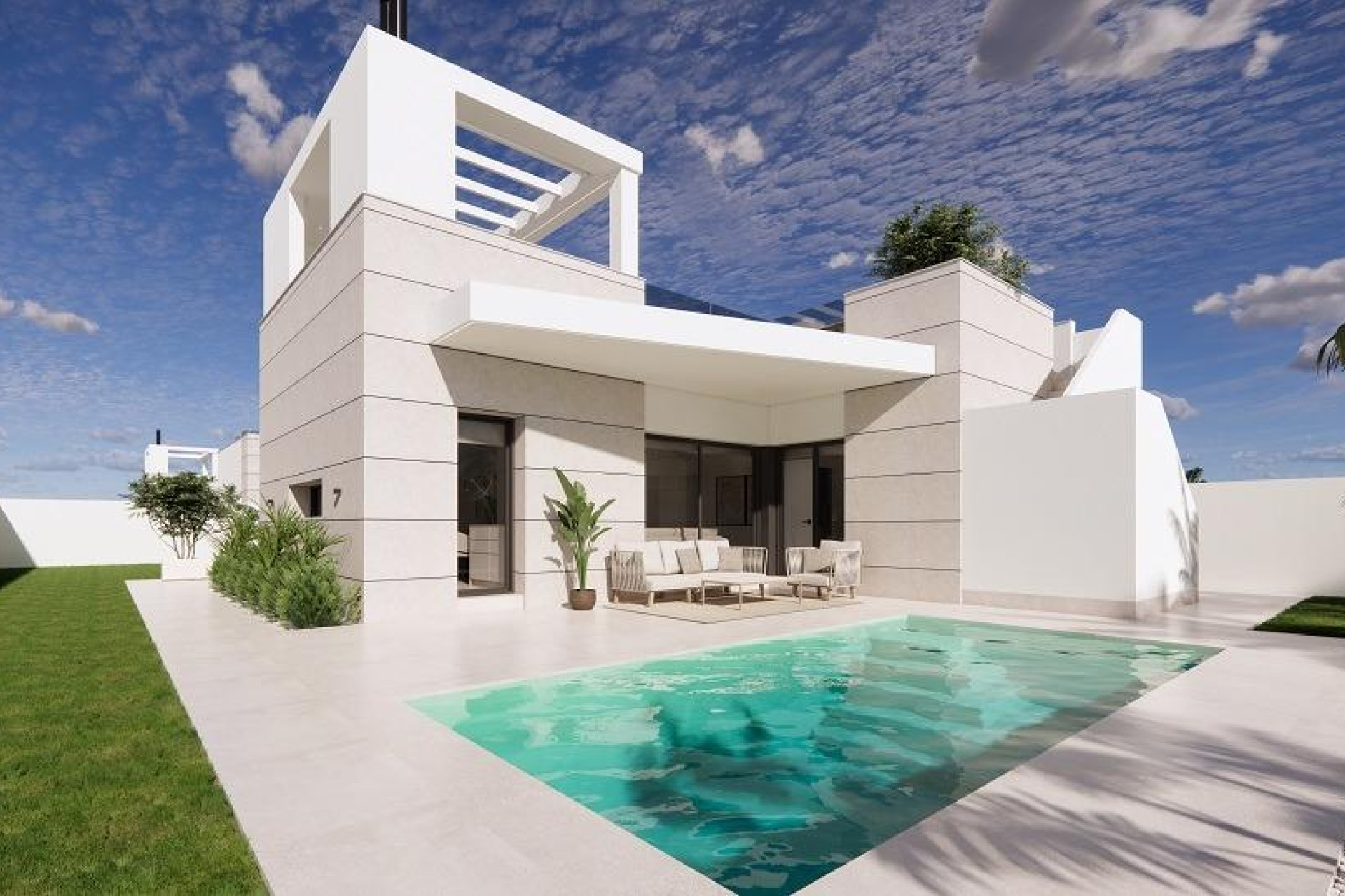 Obra nueva - Villa independiente - Torrevieja - San Luis