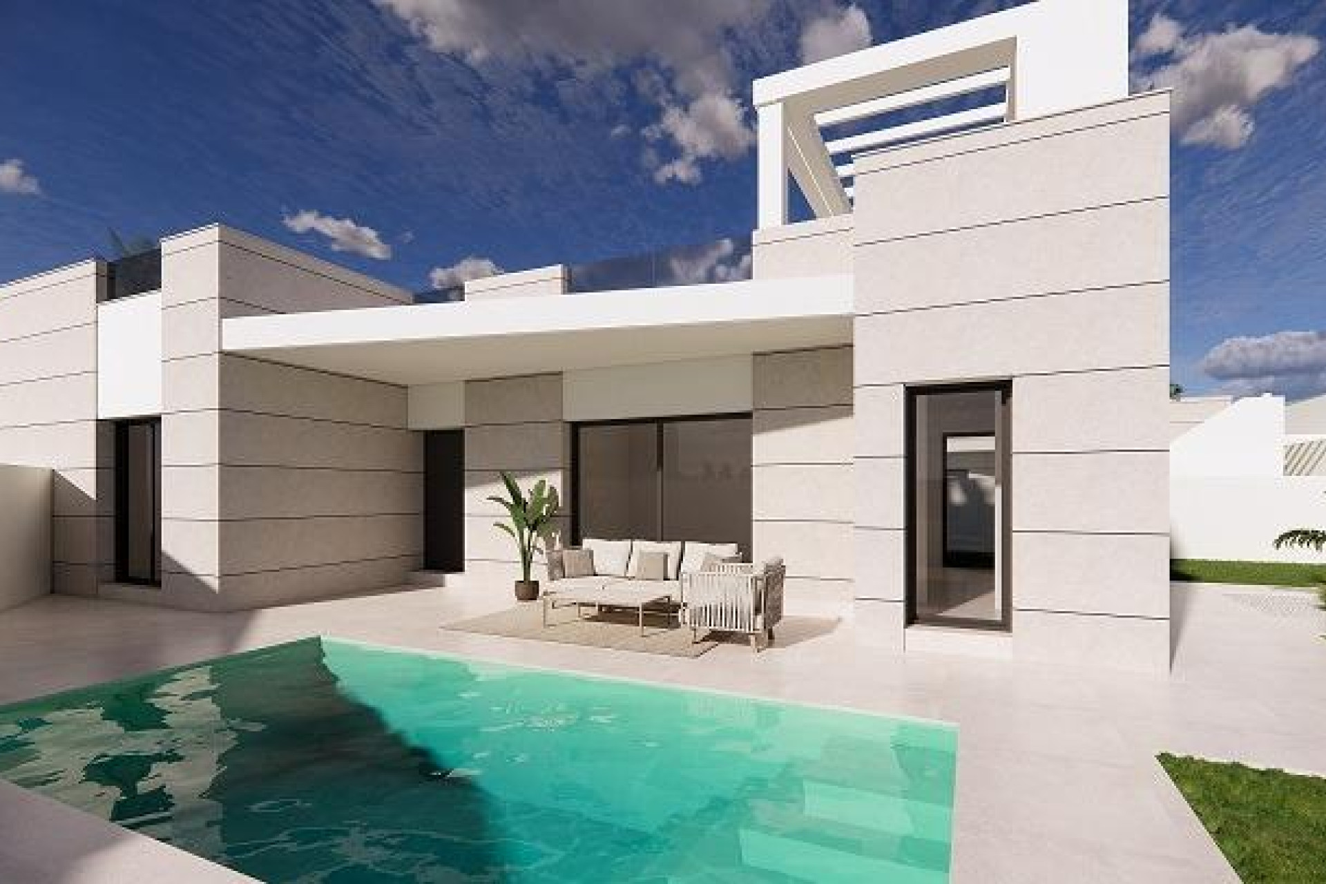 Obra nueva - Villa independiente - Torrevieja - San Luis