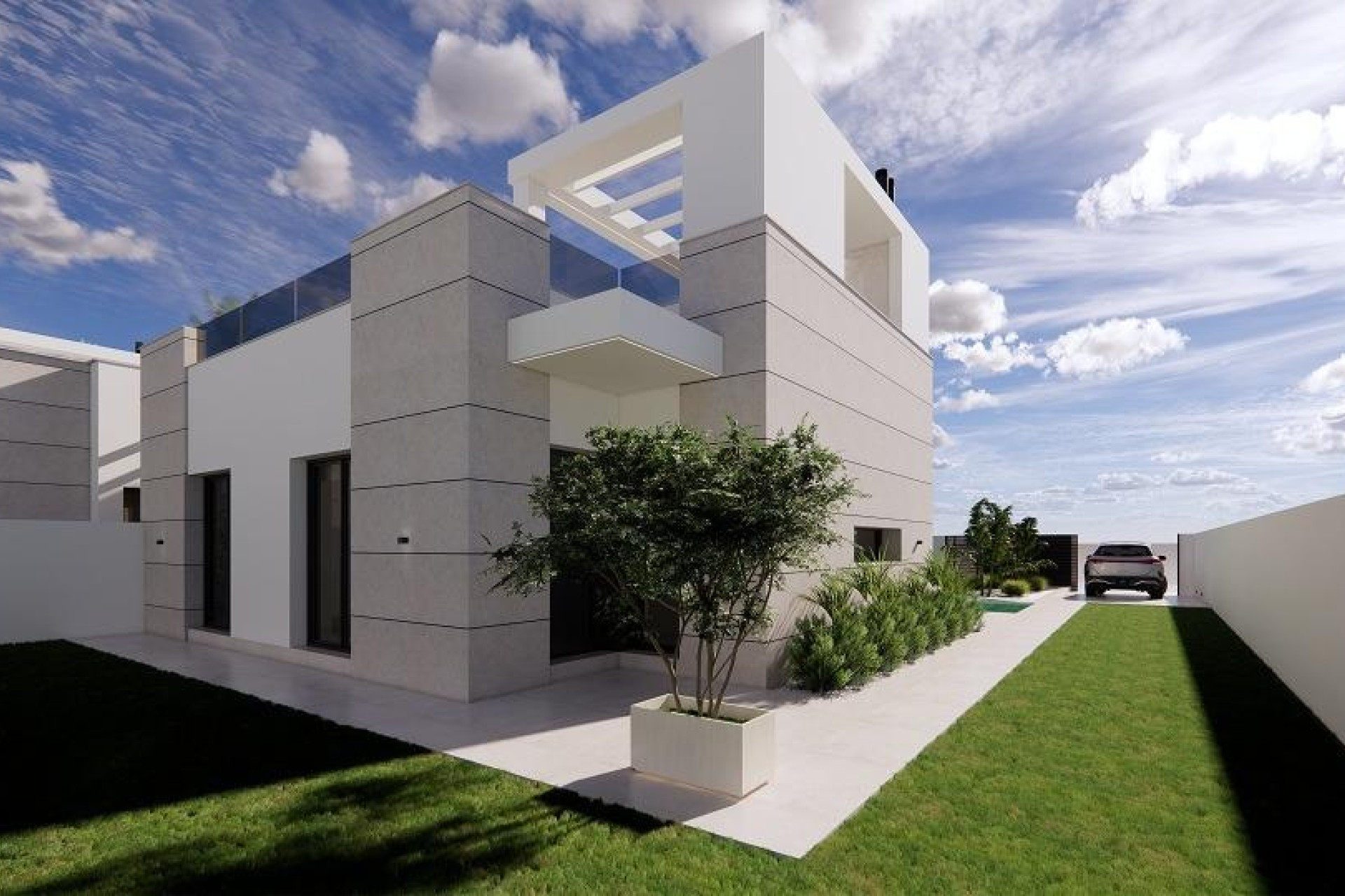 Obra nueva - Villa independiente - Torrevieja - San Luis