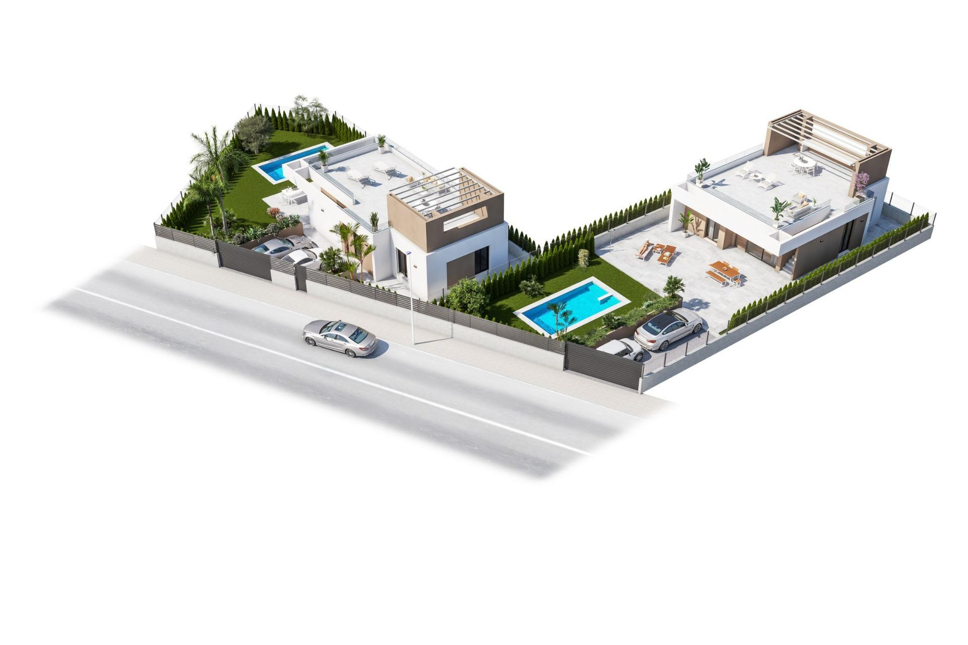 Obra nueva - Villa independiente - Vera - Pueblo Salinas