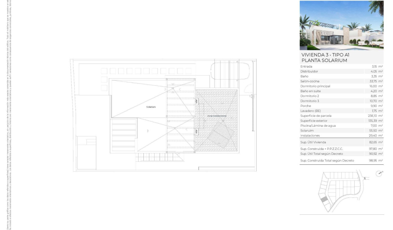 Obra nueva - Villa independiente - Vera - Valle del Este Golf