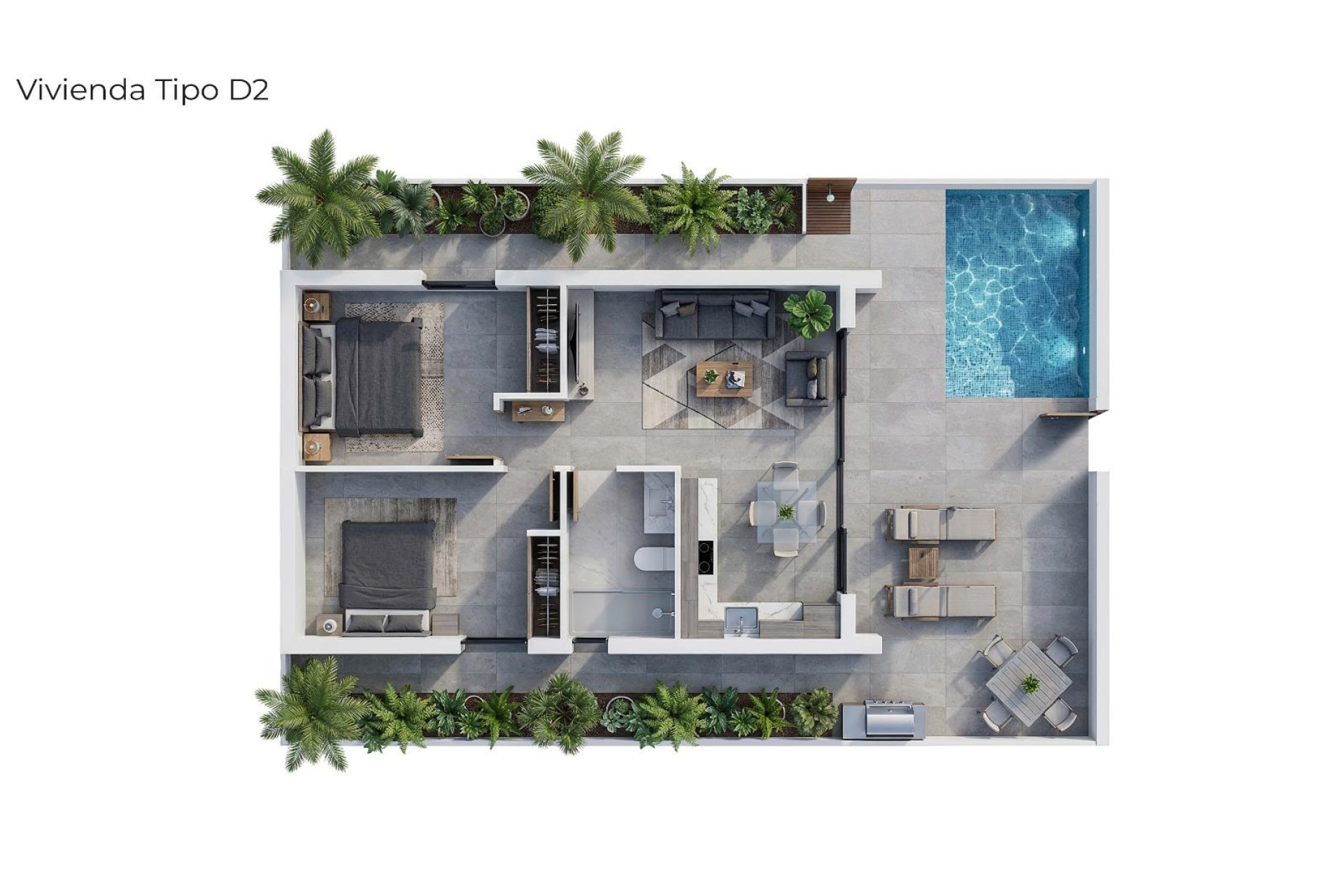 Obra nueva - Villa independiente - Vera - Vera Playa