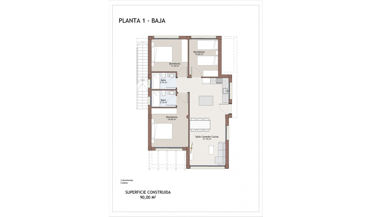 Obra nueva - Villa independiente - Vera - Vera Playa