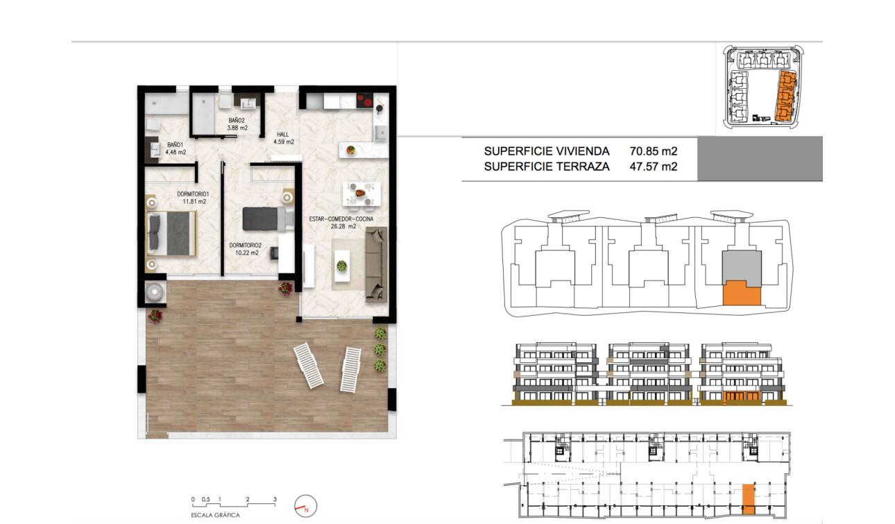 Resale - Apartment / Flat - Orihuela Costa - Los Altos