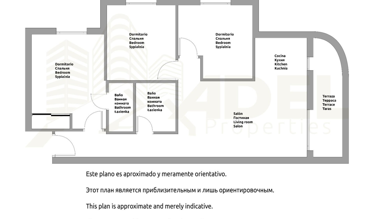 Resale - Apartment / Flat - Torrevieja - Parque de las Naciones