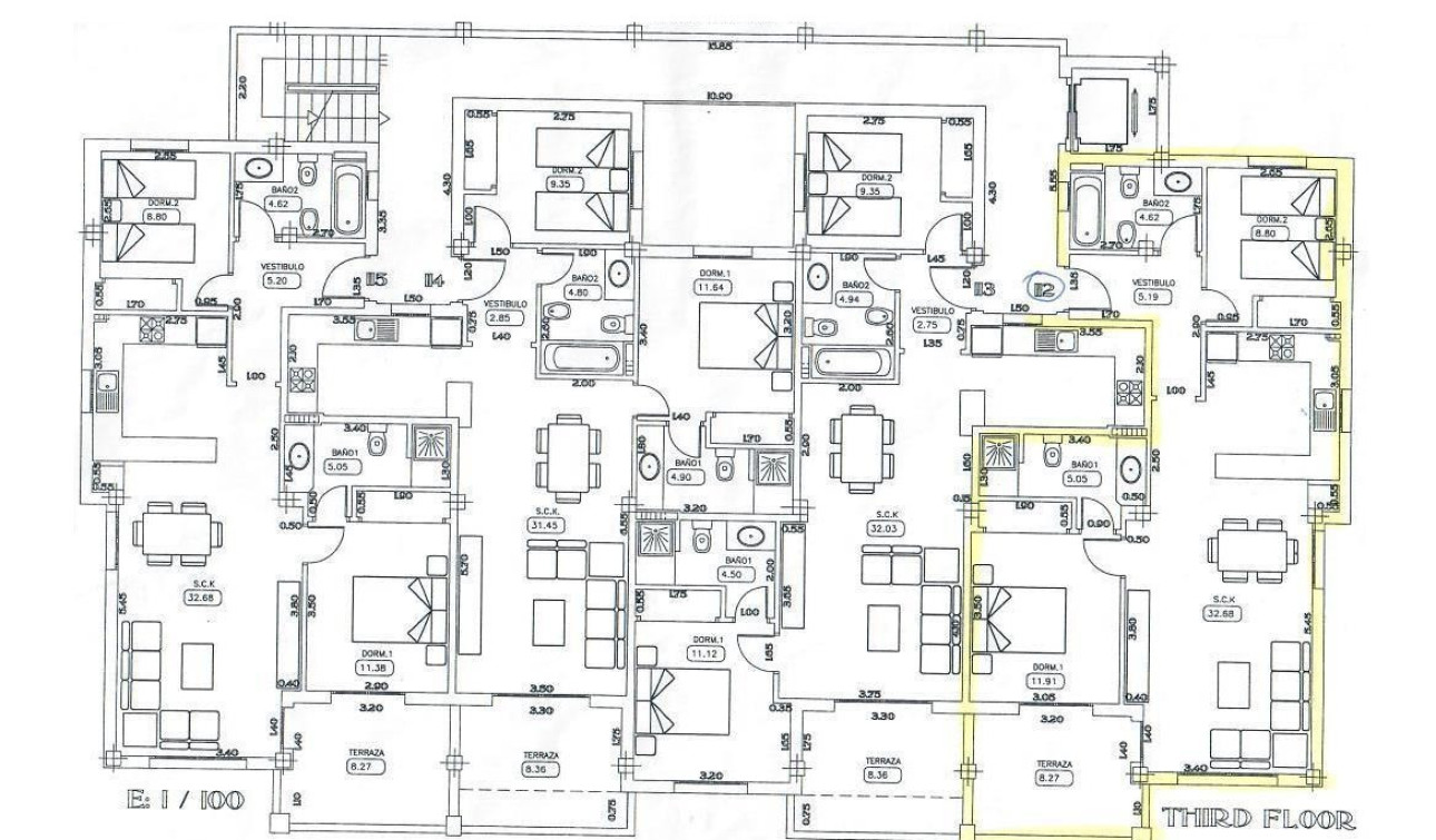Resale - Apartment / Flat - Villamartín - PAU 8