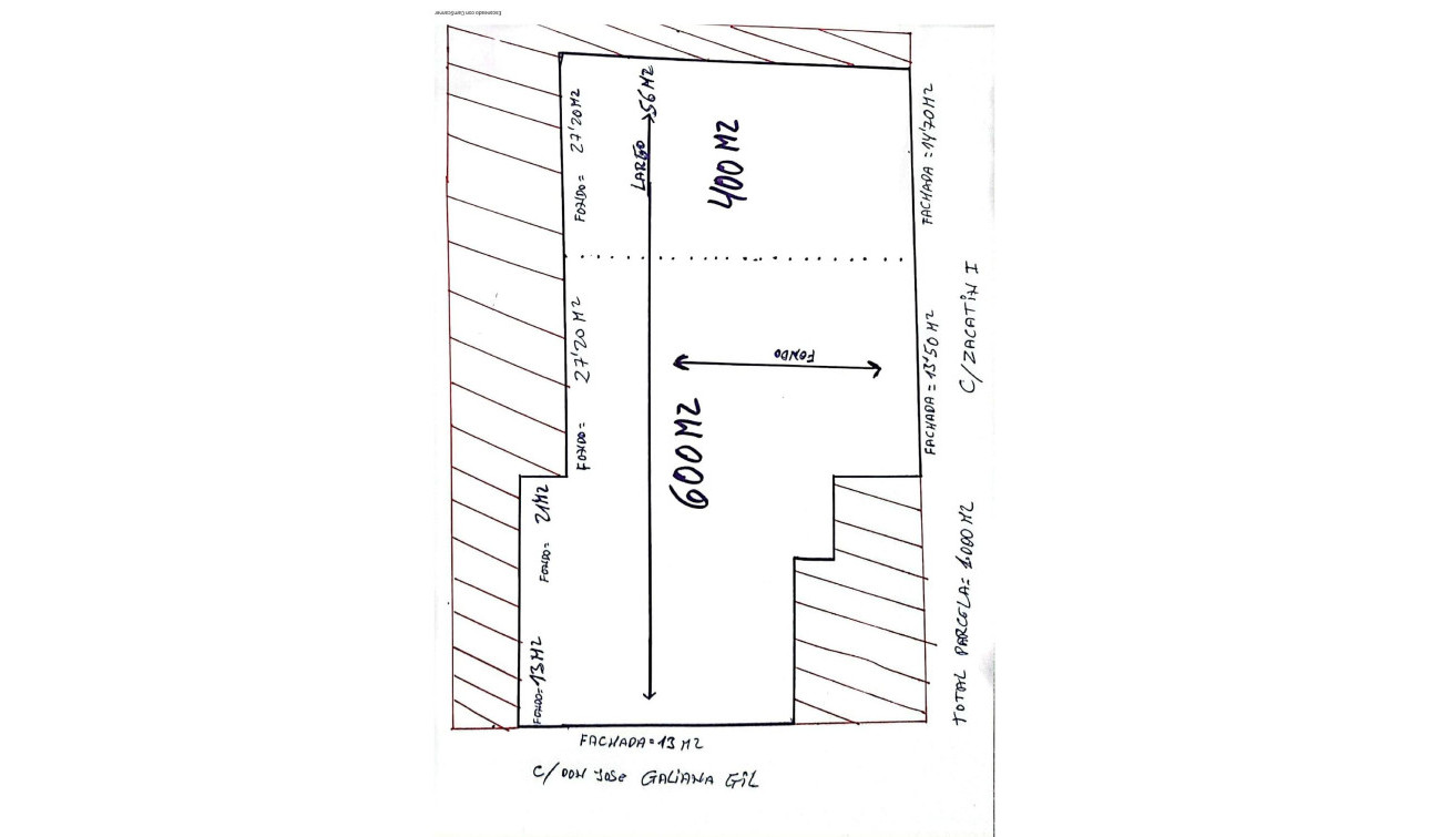 Resale - Plot / Land - Benferri - CENTRO