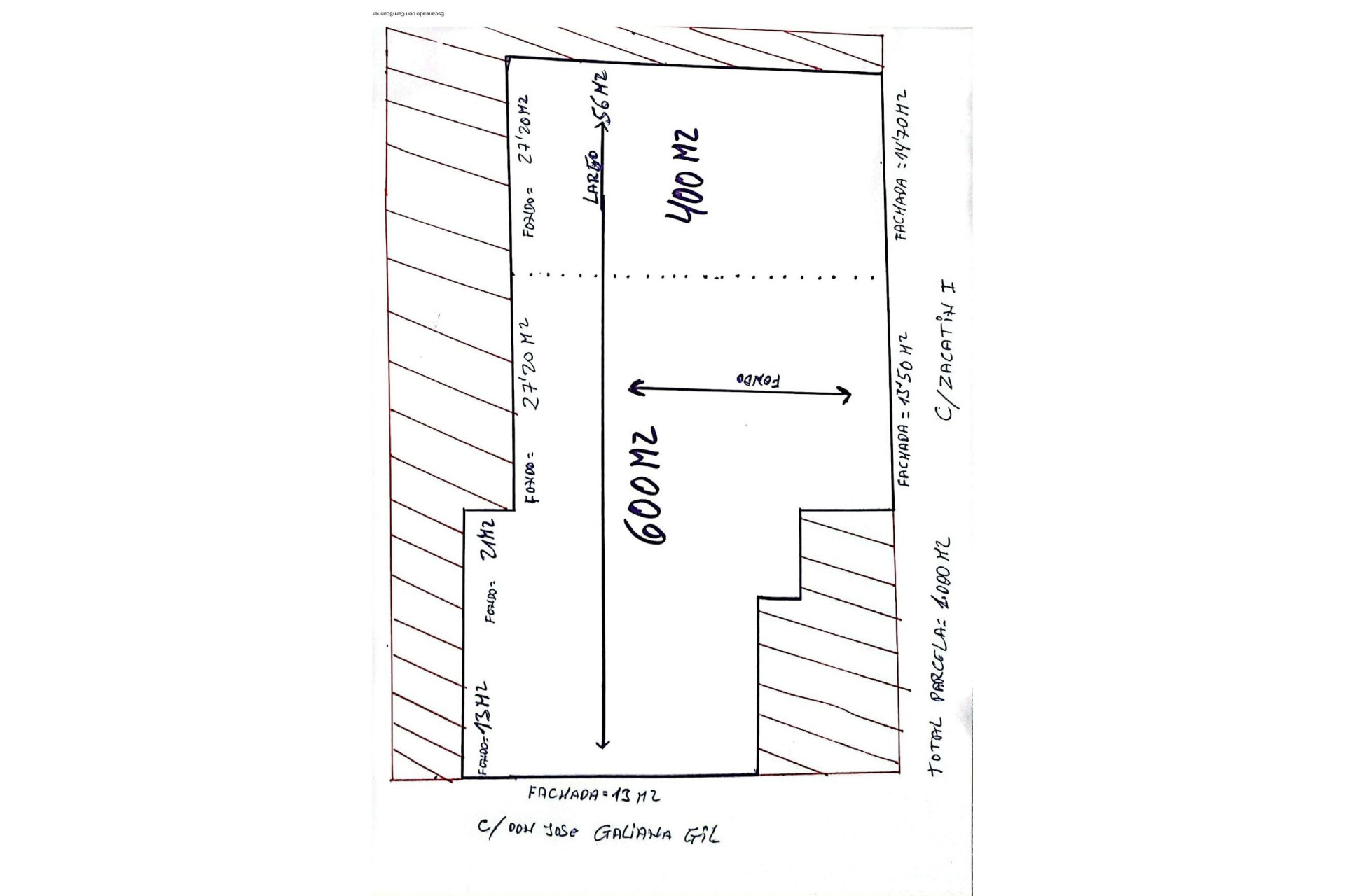 Resale - Plot / Land - Benferri - CENTRO