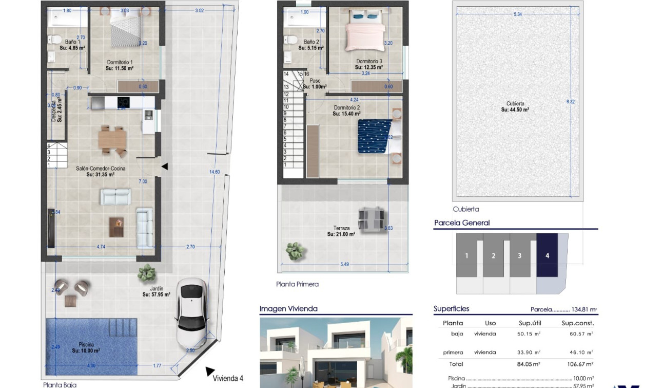 Resale - Semi - Detached Villa - San Pedro del Pinatar - San Pedro De Pinatar