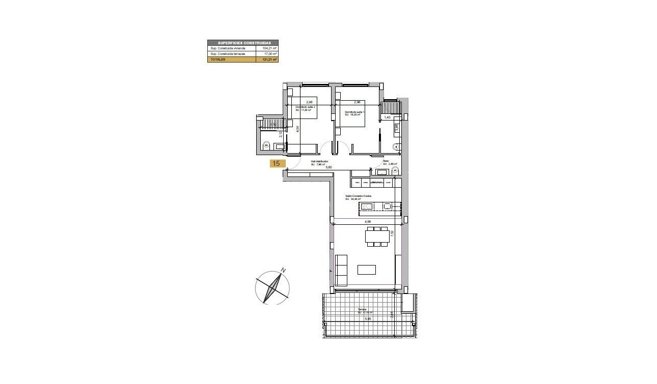 Reventa - Apartamento / Piso - San Miguel de Salinas - Las Colinas Golf