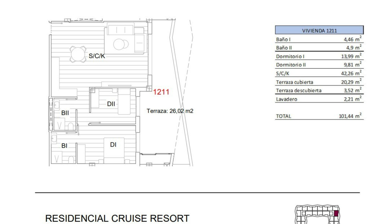 Reventa - Apartamento / Piso - San Miguel de Salinas
