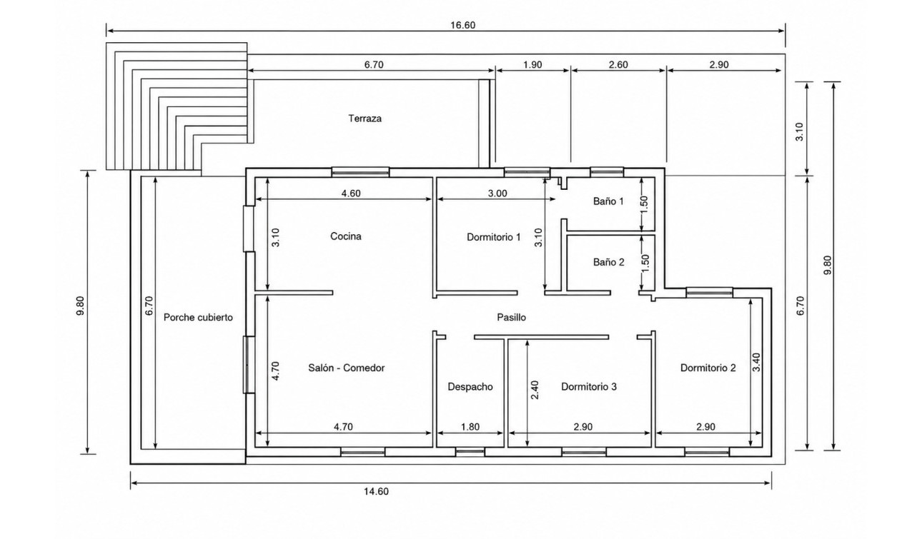 Reventa - Villa independiente - La Zarza - Inland