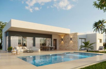 Villa independiente - Obra nueva - Aspe - Poligono 19