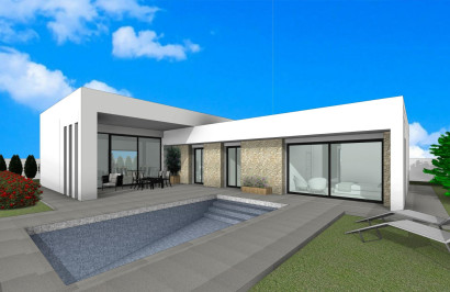 Villa independiente - Obra nueva - Pinoso - RG-31172