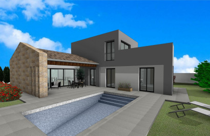 Villa independiente - Obra nueva - Pinoso - RG-65928