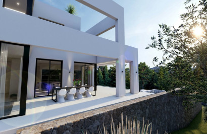 Obra nueva - Villa independiente - Benissa - Playa Fustera