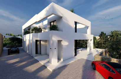 Obra nueva - Villa independiente - Benissa - Playa Fustera