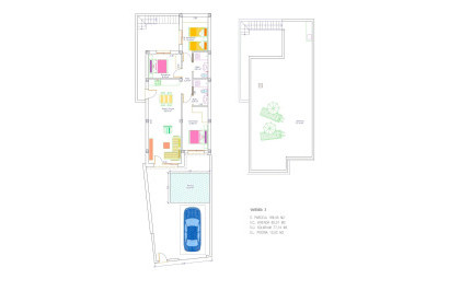 New Build - Detached Villa - San Javier - pueblo