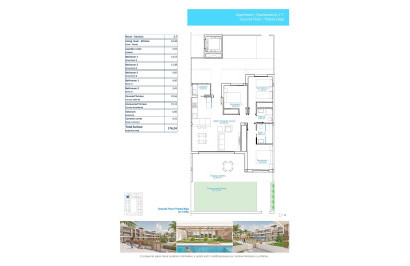 Obra nueva - Apartamento / Piso - Pilar de la Horadada - Playa de las Higuericas