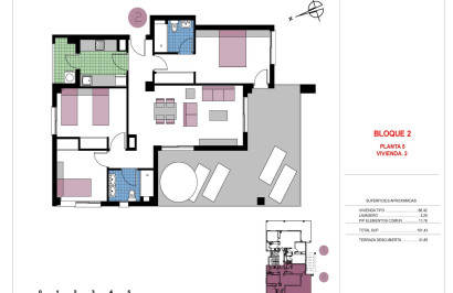 Nieuwbouw Woningen - Appartement / Flat - Pilar de la Horadada - Mil Palmeras