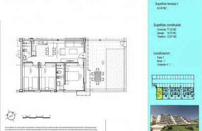 New Build - Apartment / Flat - Vera - Vera Playa