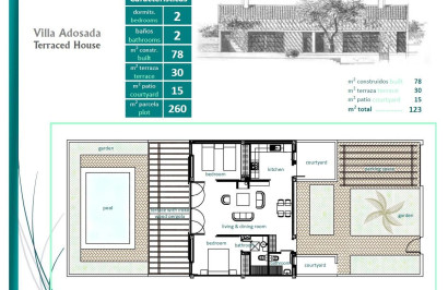 New Build - Town House - Sucina - Peraleja Golf