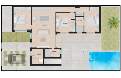 Nouvelle construction - Villa Individuelle - Torre Pacheco - Roldán