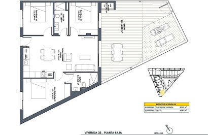 New Build - Apartment / Flat - San Fulgencio - Pueblo