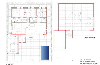 Obra nueva - Villa independiente - Fuente Álamo - La Pinilla