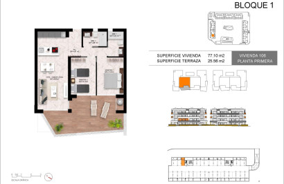 New Build - Apartment / Flat - Torrevieja - La Siesta