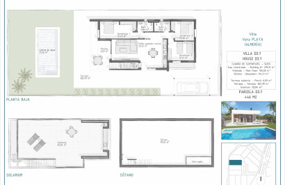 New Build - Detached Villa - Vera - Pueblo Salinas