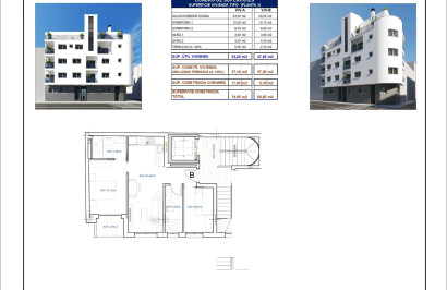 Nieuwbouw Woningen - Appartement / Flat - Torrevieja - Centro