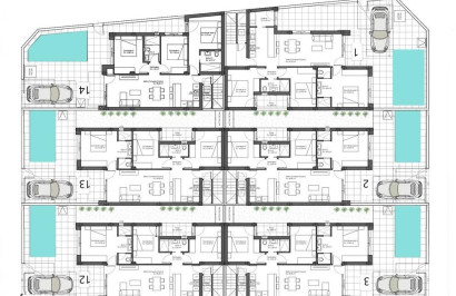 Nieuwbouw Woningen - Vrijstaande villa - San Fulgencio - Pueblo